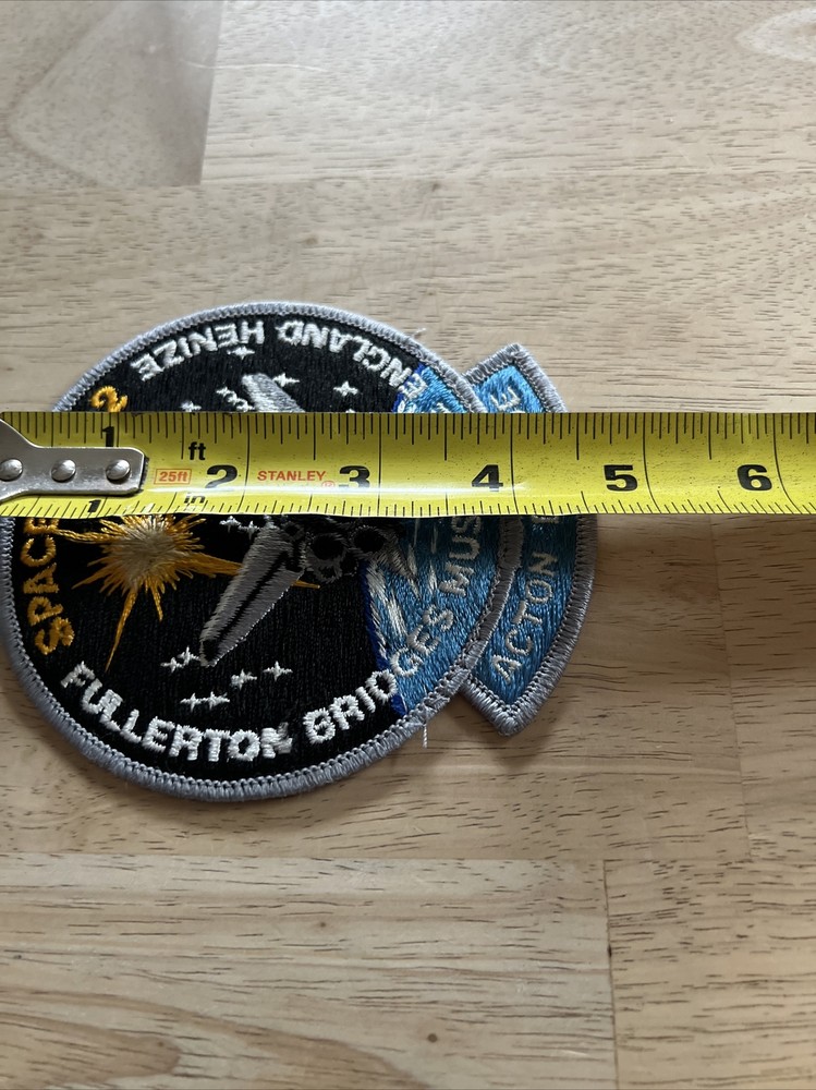 US NASA Space SHUTTLE Program Patch SPACELAB 2 ACTON BARTOE FULLERTON BRIDGES