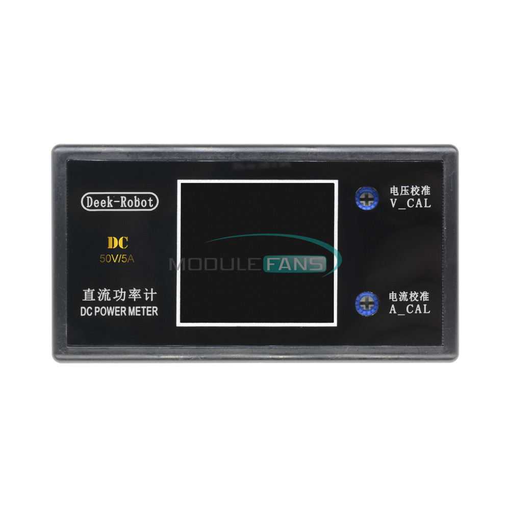 DC 50V 5A 250W Digital LCD Display Voltmeter Wattmeter Volt Current Power Tester