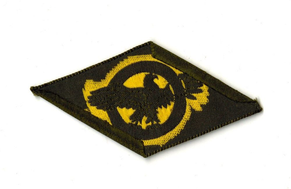Honorable Discharge Eagle Patch embroidered on OD Satin Material