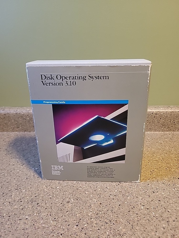 IBM Disc Operating System Version 3.10 Reference 6138519 DOS plus Floppy disks