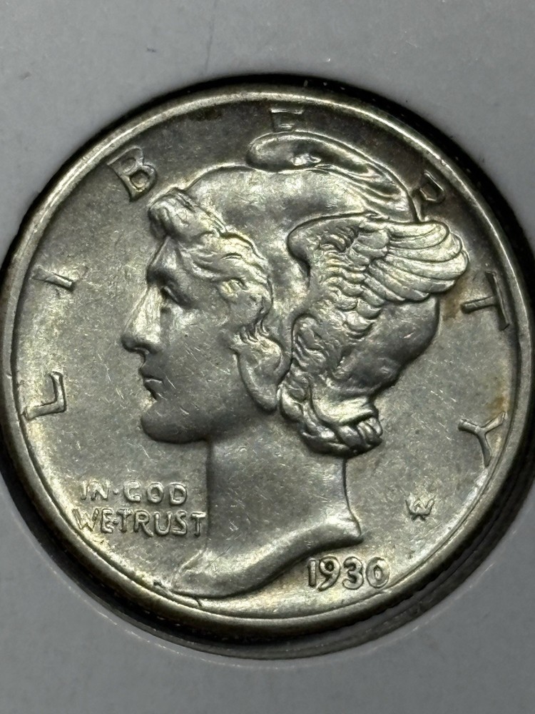 1930  Mercury Silver Dime #19813