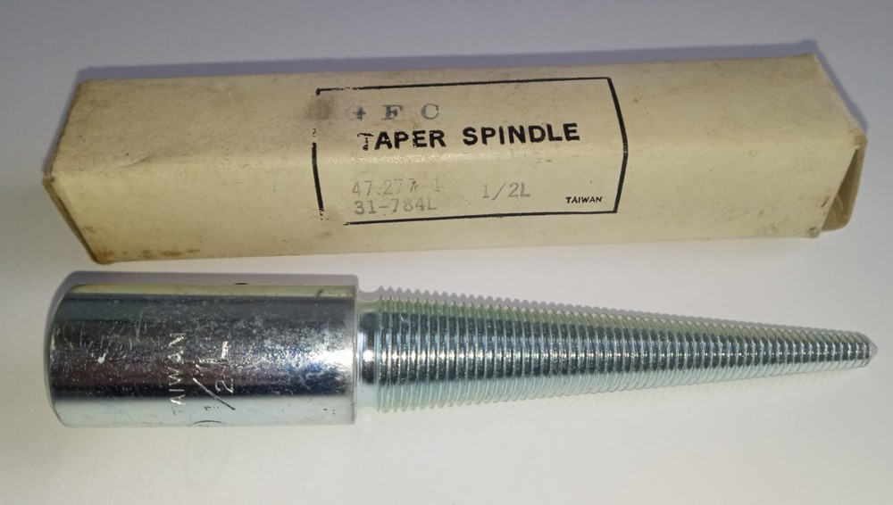 GFC  Taper Spindle 1/2"L - Pre-owned