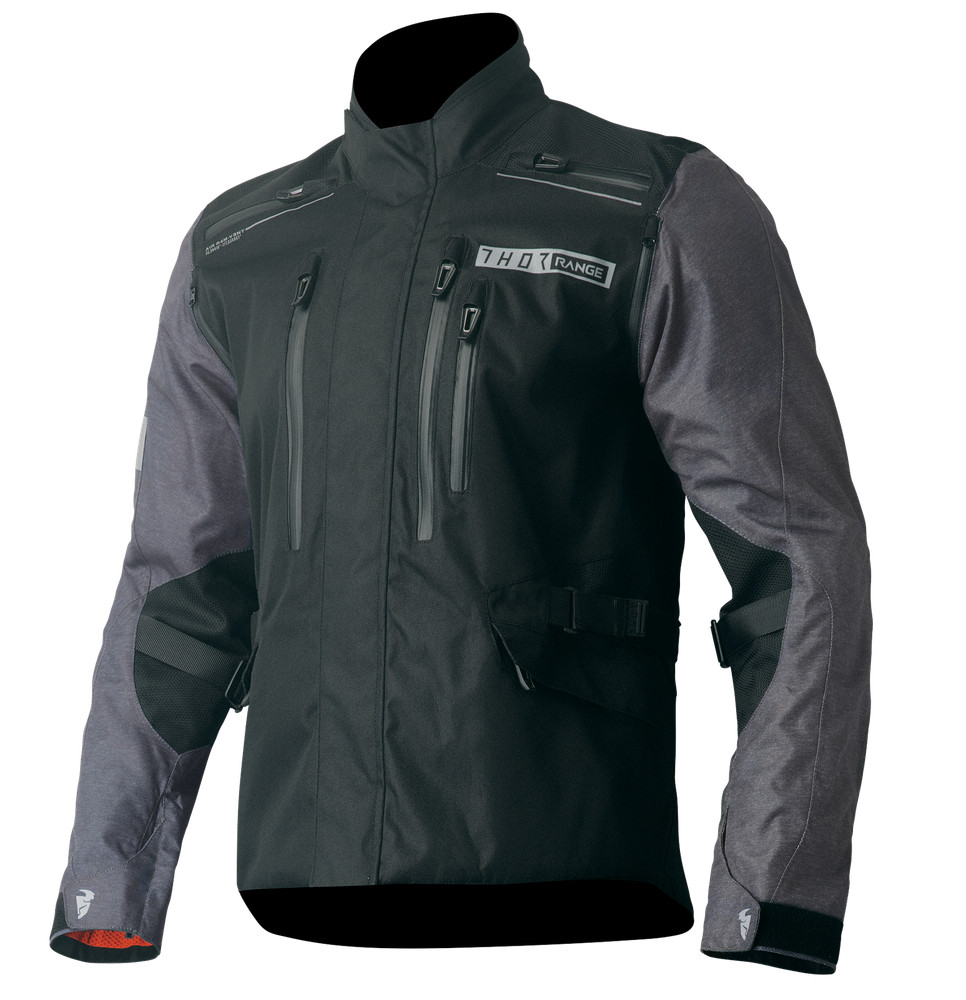 Thor Range Offroad Riding Jacket Black/Heather