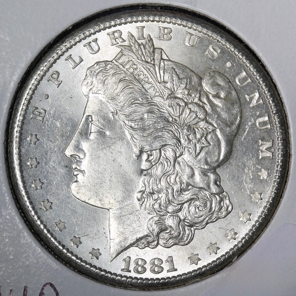 1881-S Morgan Silver Dollar BU *UNCIRCULATED* MS PL REVERSE E377 OWHP