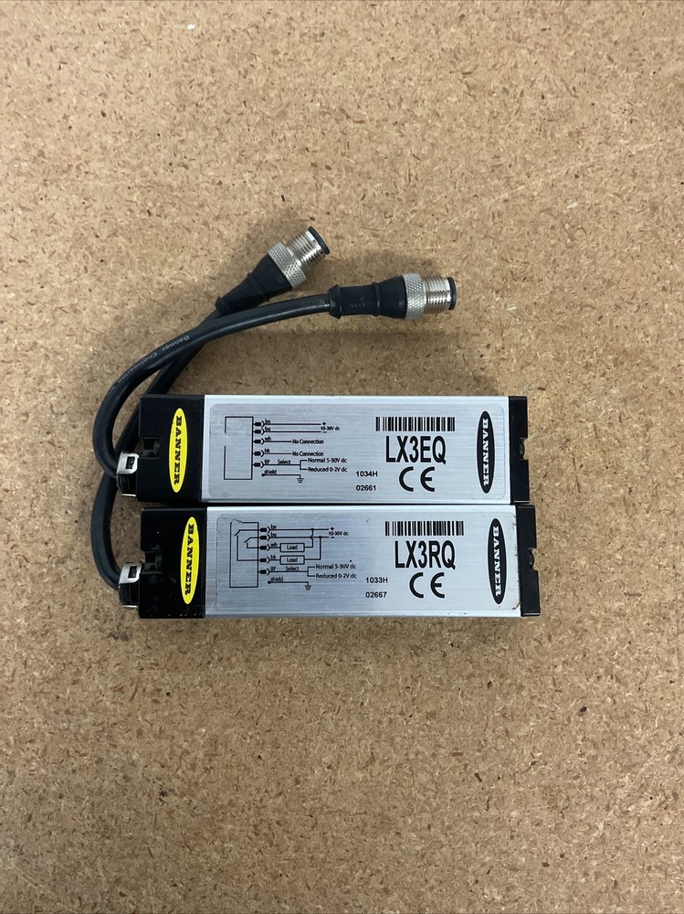 Banner Sensor LX3RQ & LX3EQ (Pair)