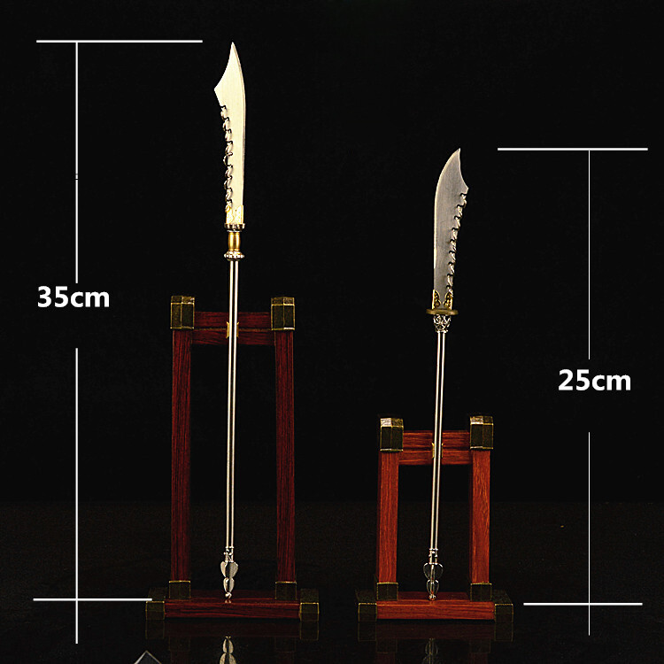 Mini Anime Samurai Sword Katana Holder Stand Bracket Tiny Display Rack 1-3 Tier