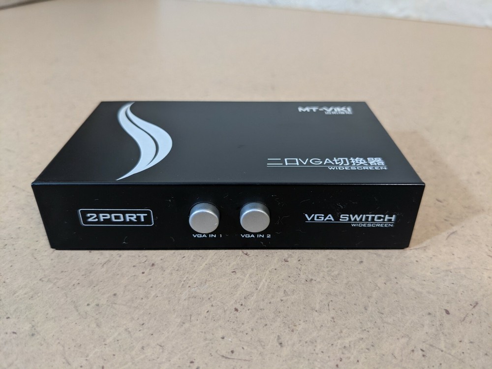 MT-VIKI 2Port VGA Switch Widescreen 1920x1440