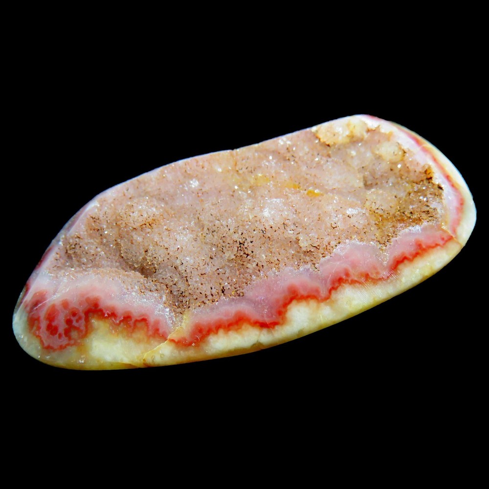 Freeform Druzy Stalactite Agate Cabochon   U1081