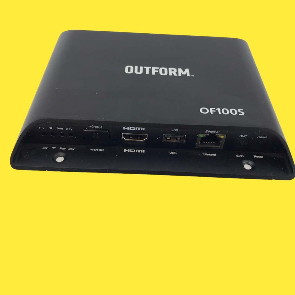 Outform Solid State Digital Sign Computer Model: OF1005 #3025 z56/9