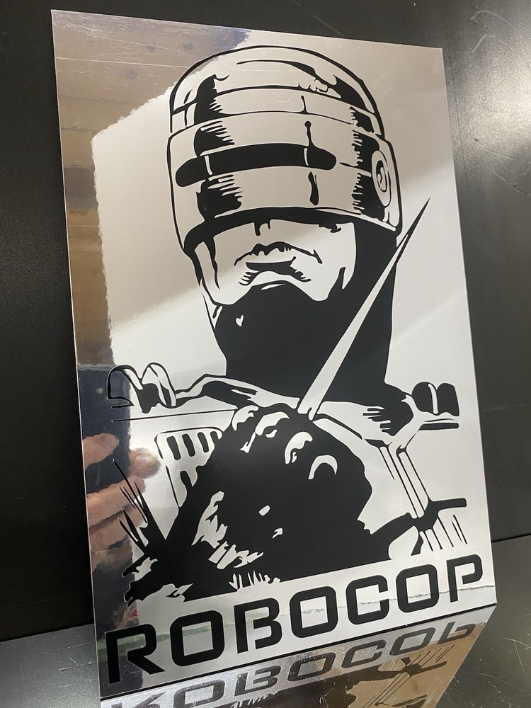 Robocop Sign Board