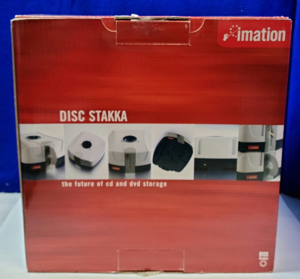 New! Imation Disc Stakka Automated CD/DVD Storage Carousel
