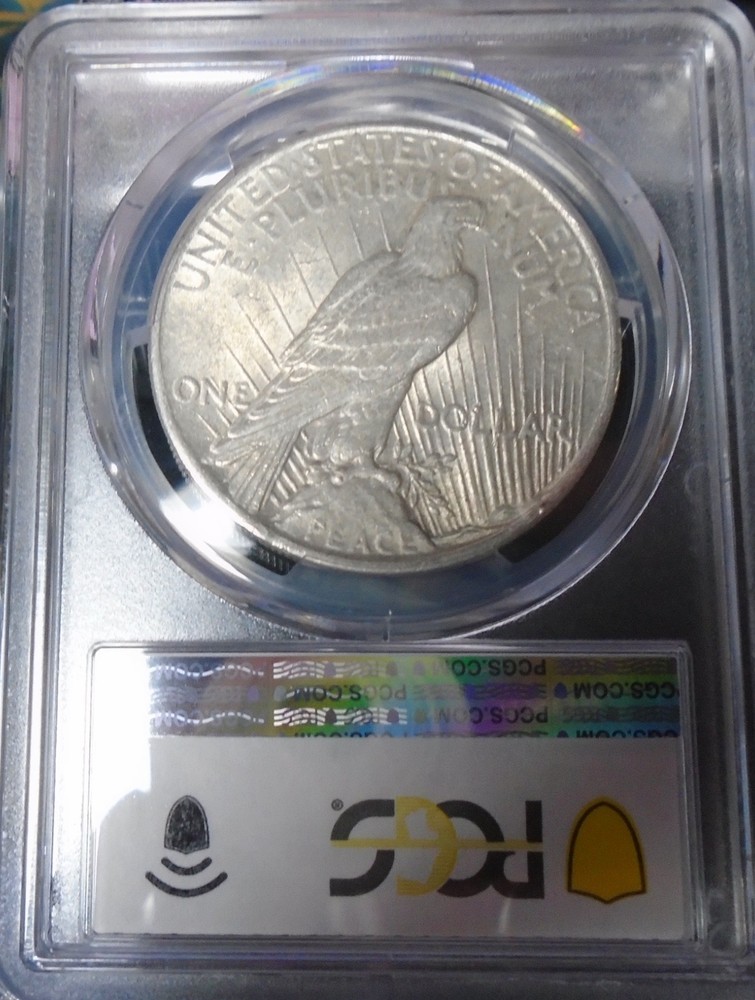 1925-P Peace Dollar : PCGS AU55