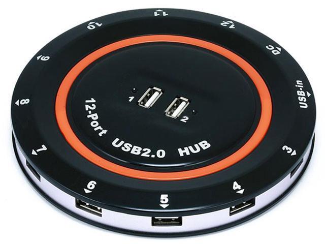 12-Port USB 2.0 HUB w/ AC Adapter 6435