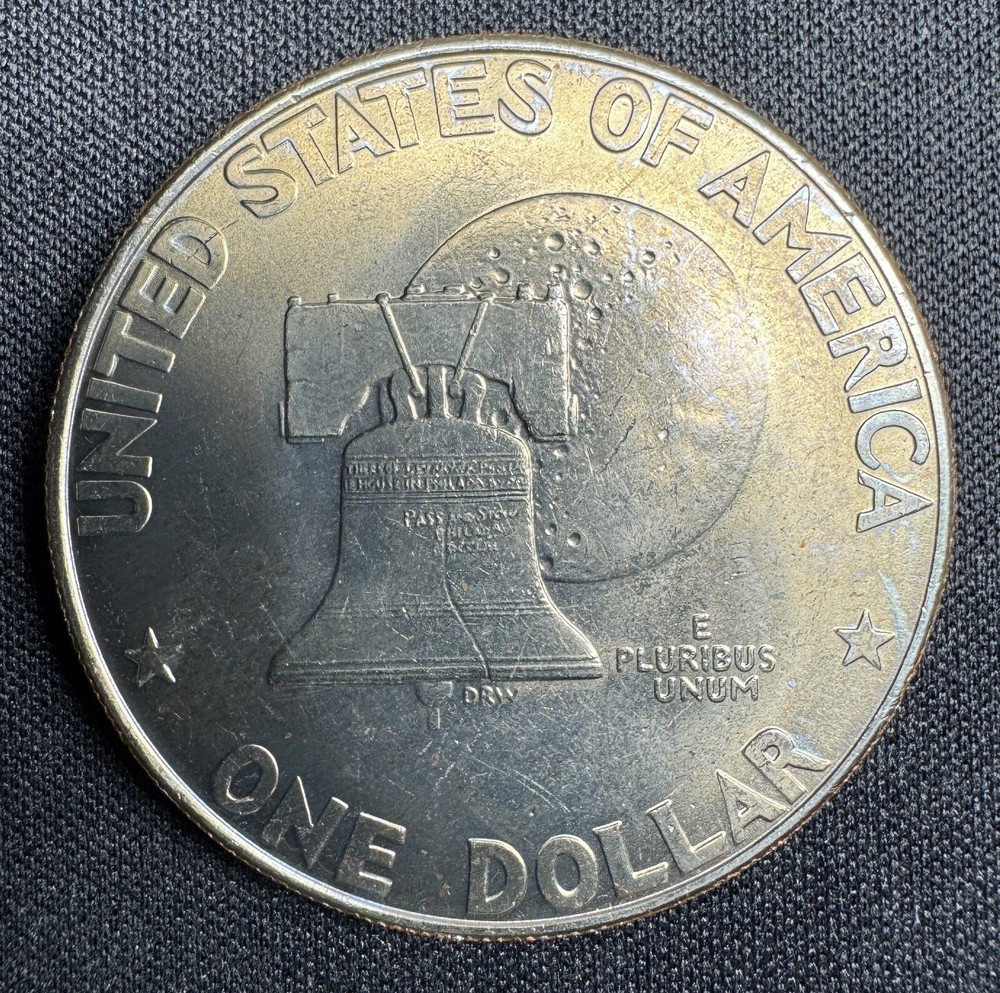 1976-D Eisenhower Bicentennial Dollar, MS, #161
