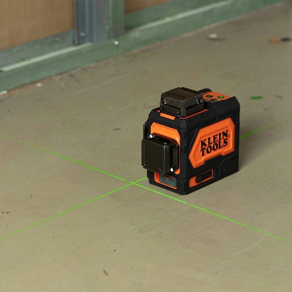 Klein 93PLL Rechargeable Self-Leveling Green Planar Laser Level