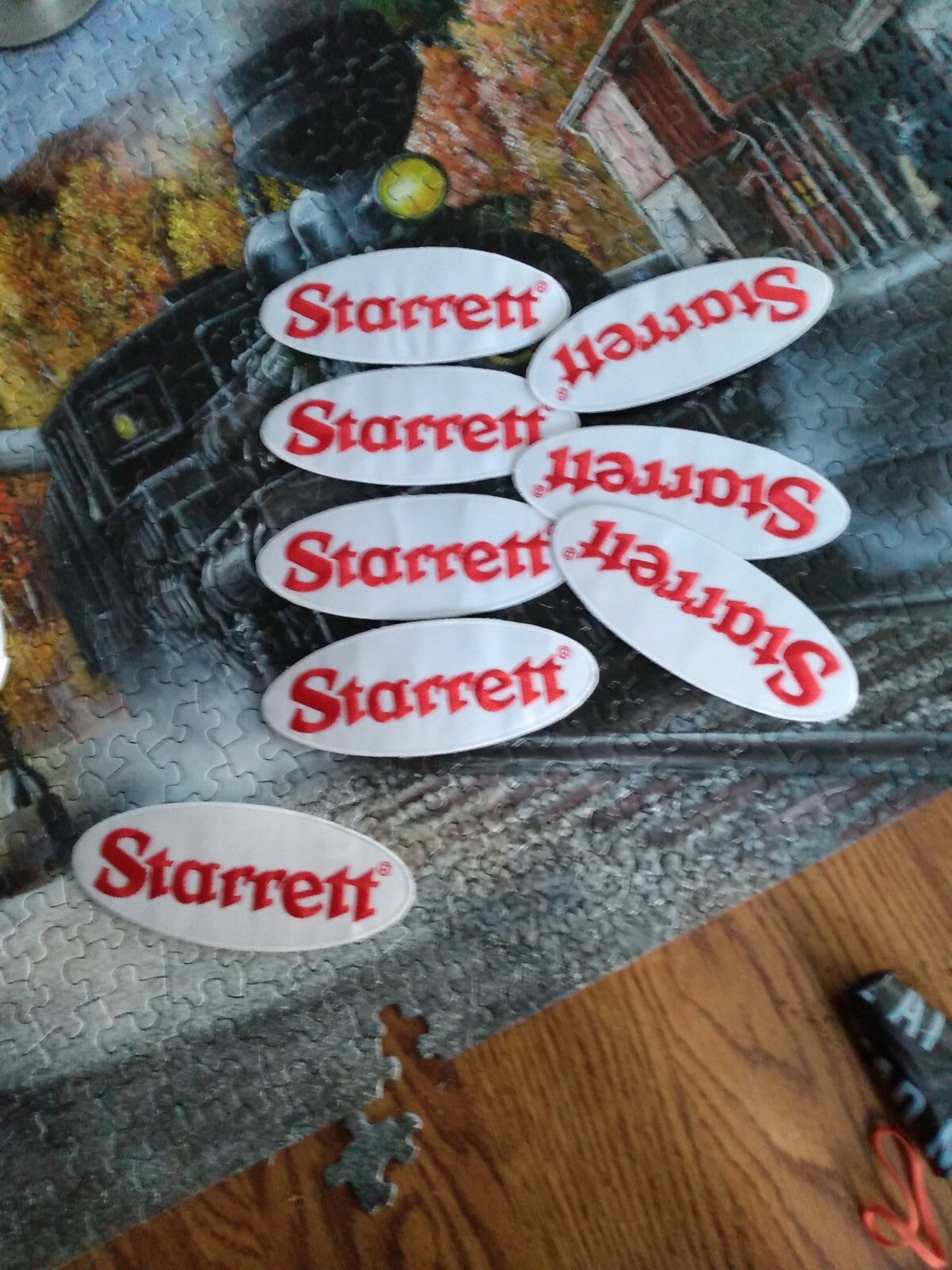 Starrett iron on patch