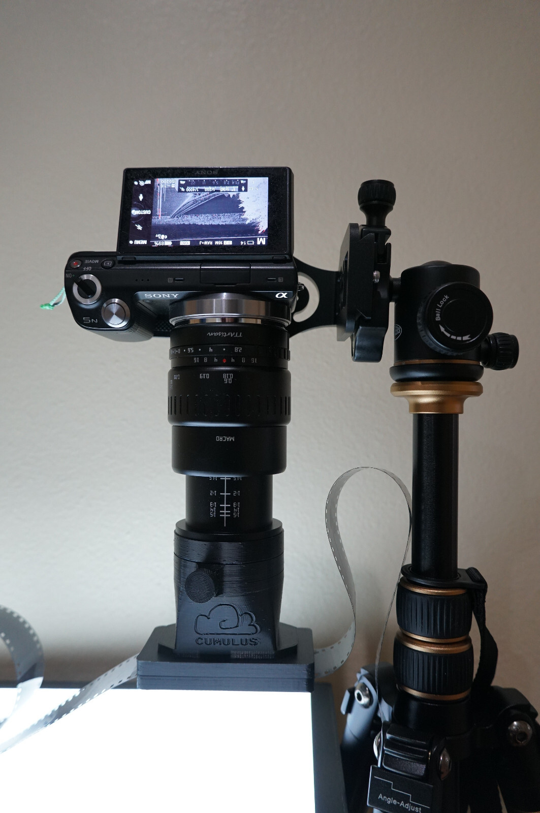 [New] Cumulus Portable Film Scanning Digitalize System for 35mm/135 with DSLR