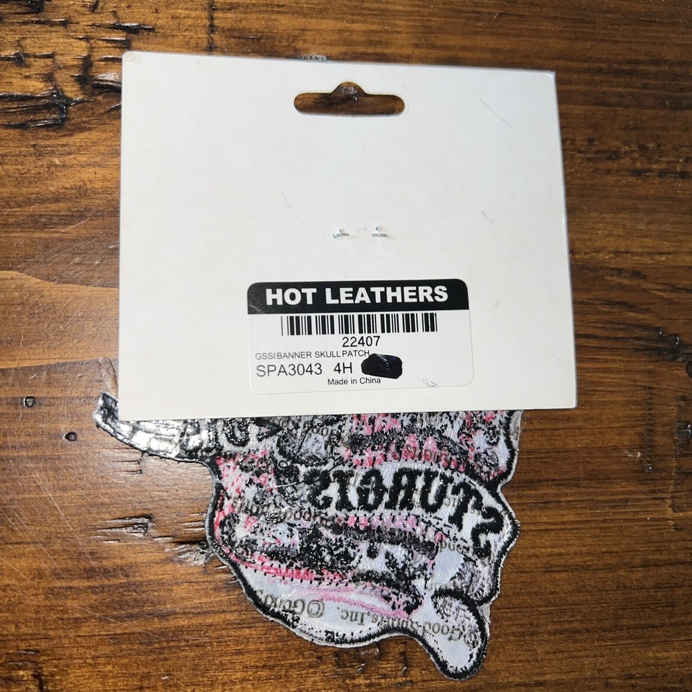 Sturgis 2015 3” Patch Pink And Black