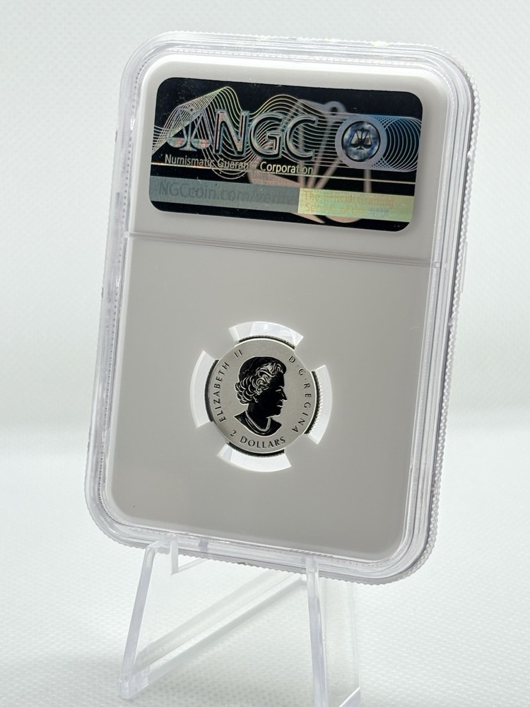 CANADA 2021 SILVER $2 NGC PF70 Pulsating Maple Leaf 1st Release *1049