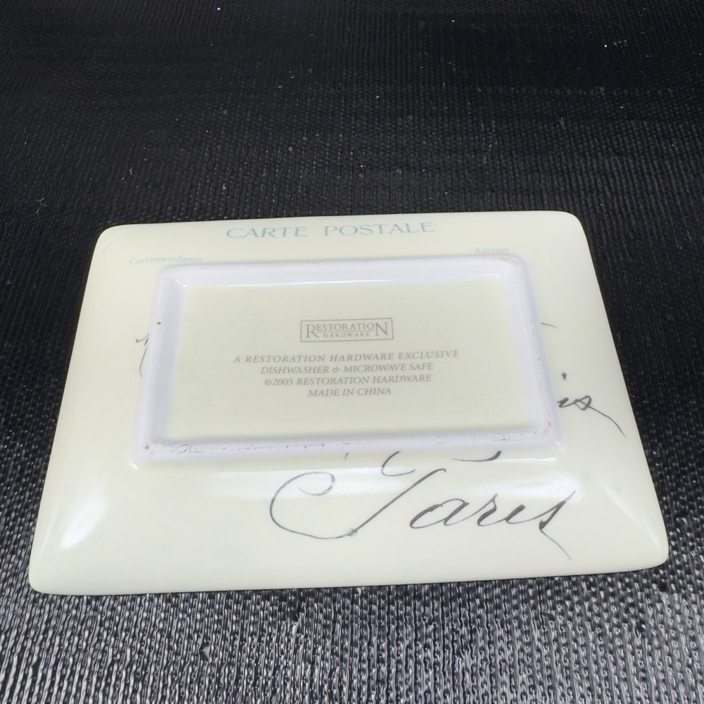 Restoration Hardware Paris Sacré Cœur Basilica Trinket Dish Plate Rectangular