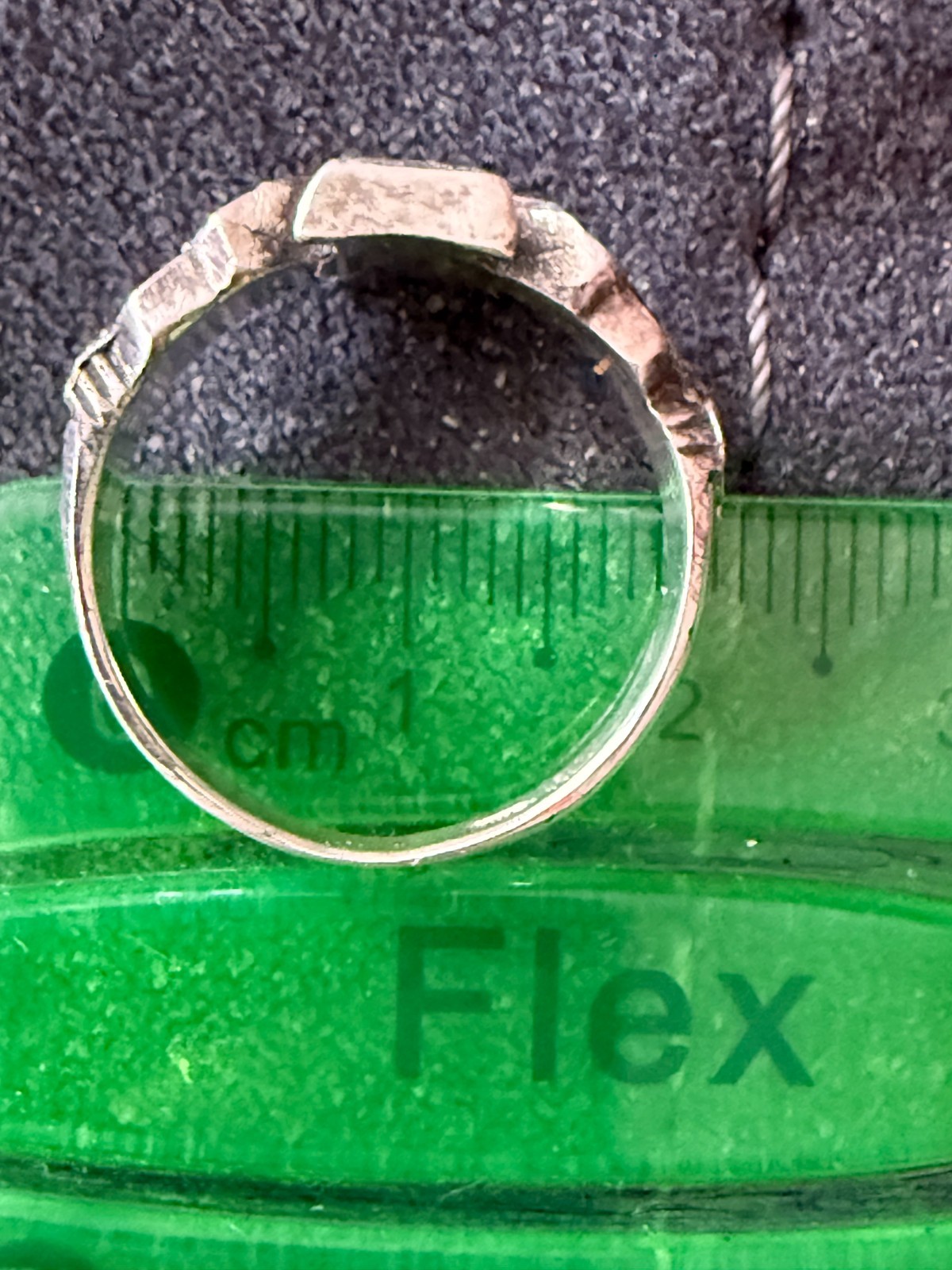 WW2. German silver ring. World War II.