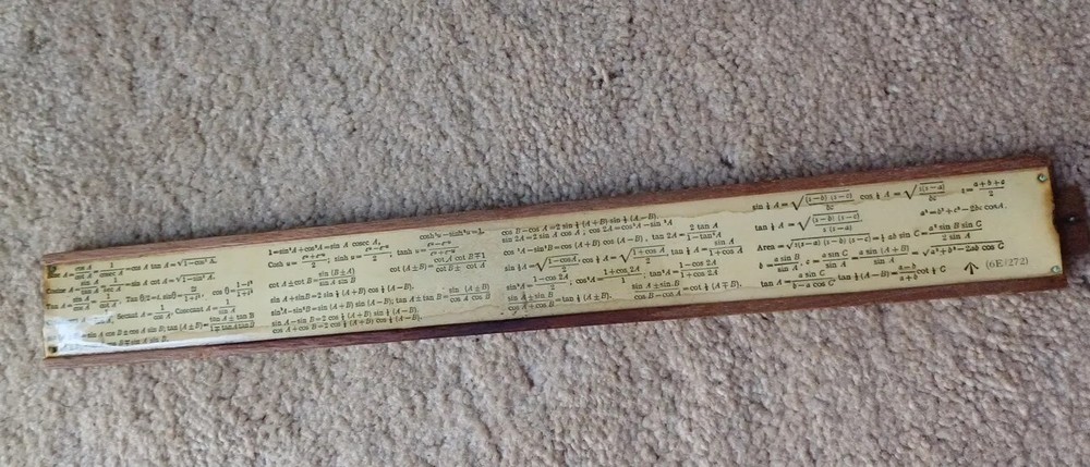 Rare Vintage Unique Universal Slide Rule