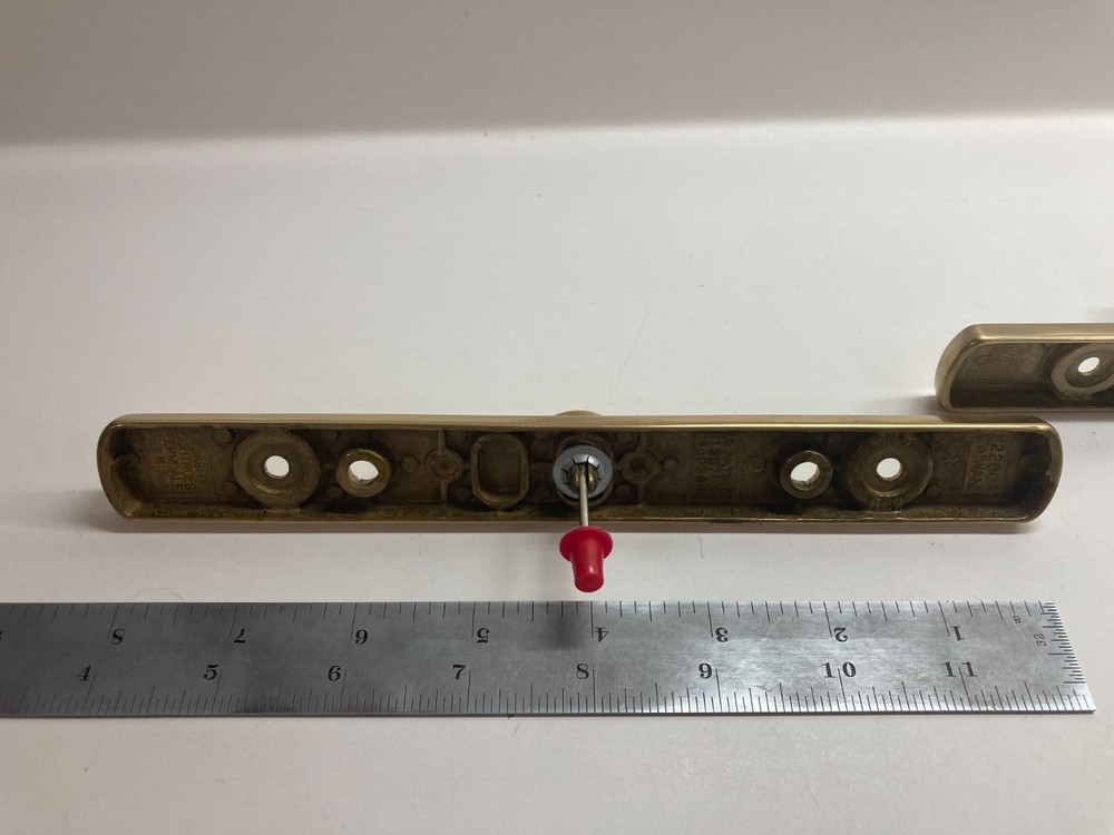 solid brass sliding door hardware handles Sash Controls 659