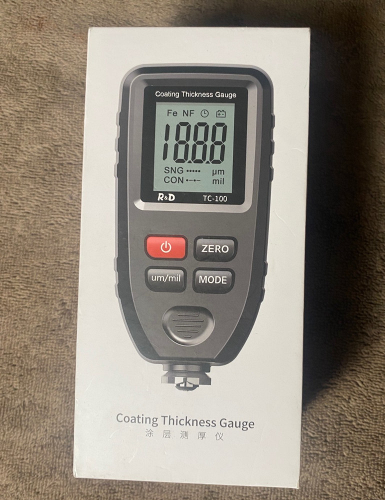 R&D Instruments Coating Thickness Gauge Model TC100