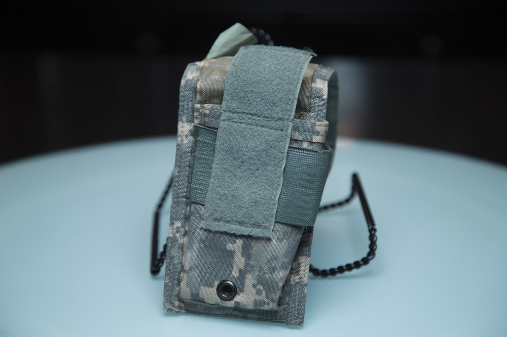 Pre MSA Paraclete Double Mag Pouch Molle ACU Pattern