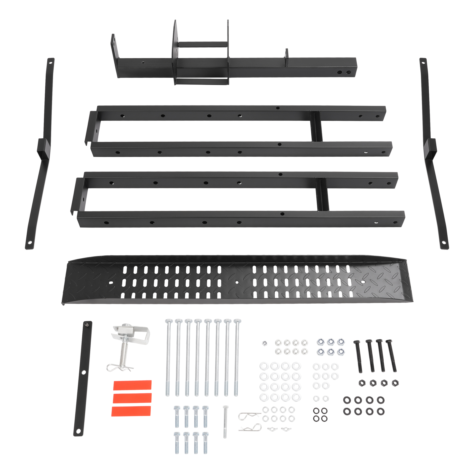 Motorcycle Carrier Scooter Dirt Bike Hitch Mount Rack Ramp Hauler Transport