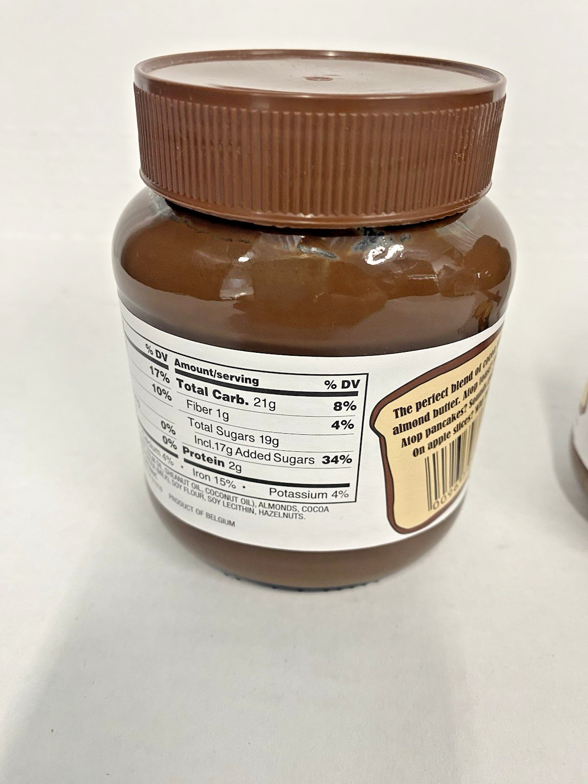 Trader Joe's Chocolate Cocoa Almond Spread 13 oz each BRAND NEW QTY 2 JARS