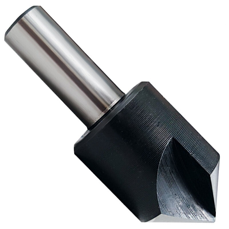 1/2" 90 Deg. HSS Single Flute Countersink - 4 pieces