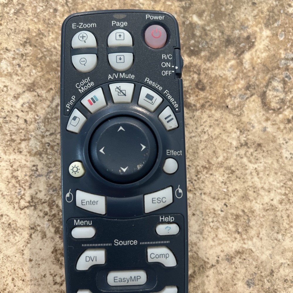 Genuine Epson 125061000 Projector Remote Control - Tested Working