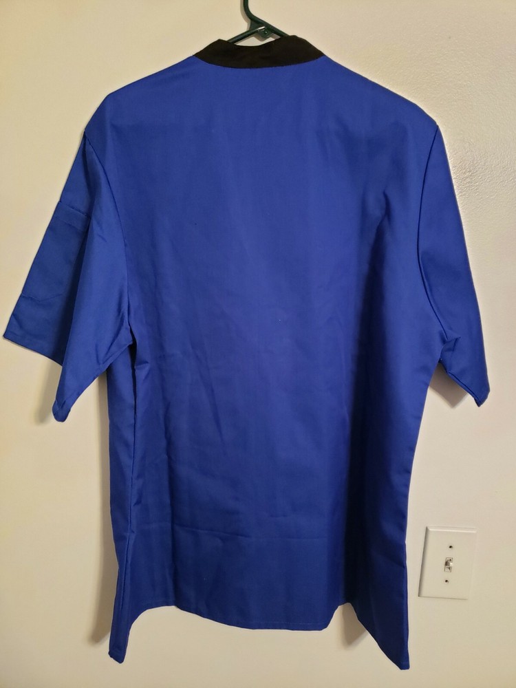 Womens Chef Coat - Blue