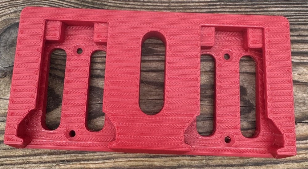 Milwaukee M18 Battery Holder Wall Mount 2 batterys