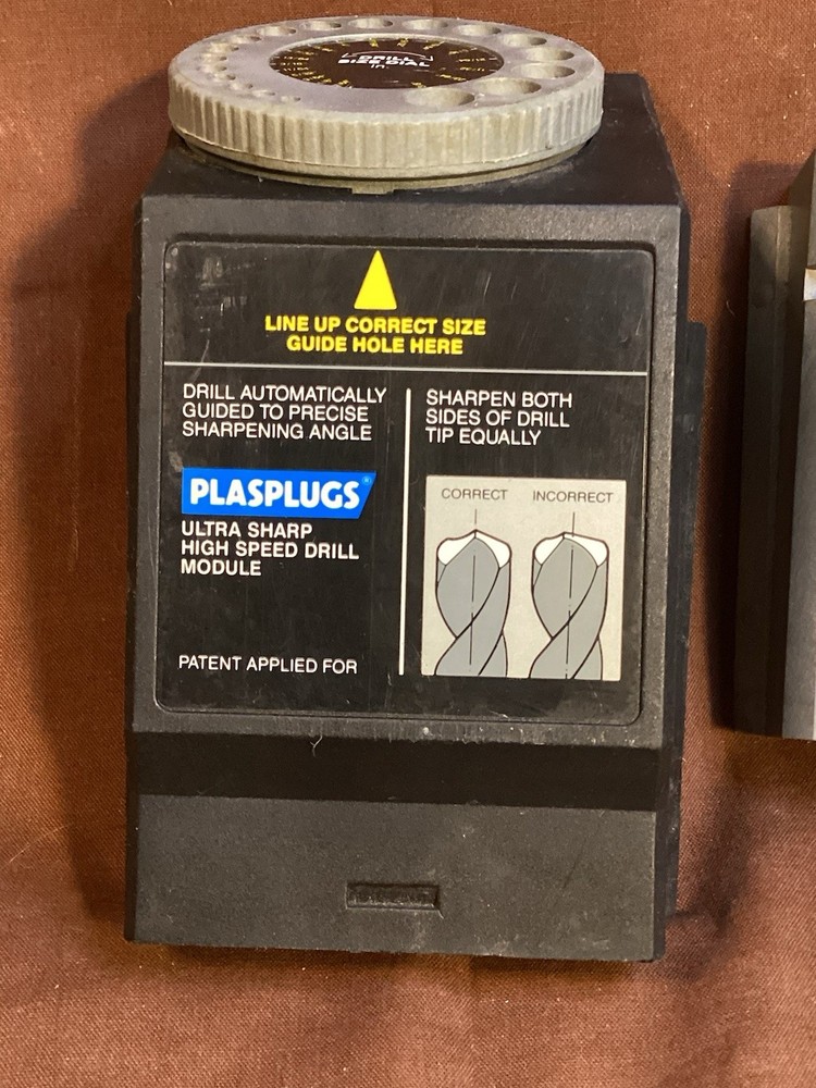 Plasplugs Ultra Sharpening Workstation DCS407VS Drillbits Knives Scissors Tools