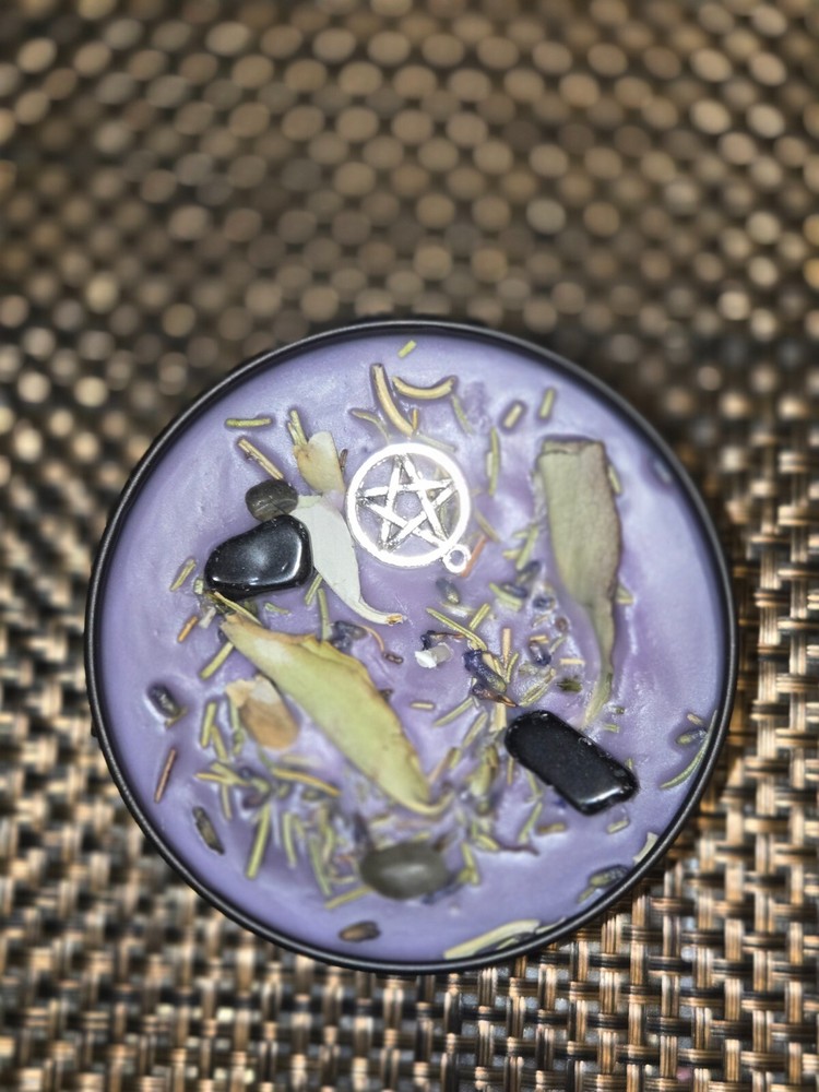 CUSTOM PROTECTION INTENTION CANDLE 8 OZ
