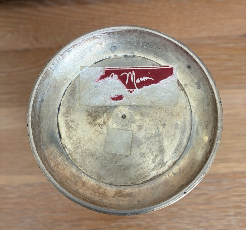 VTG Julep Cup Silverplate Jim Marvin Collection Made in India