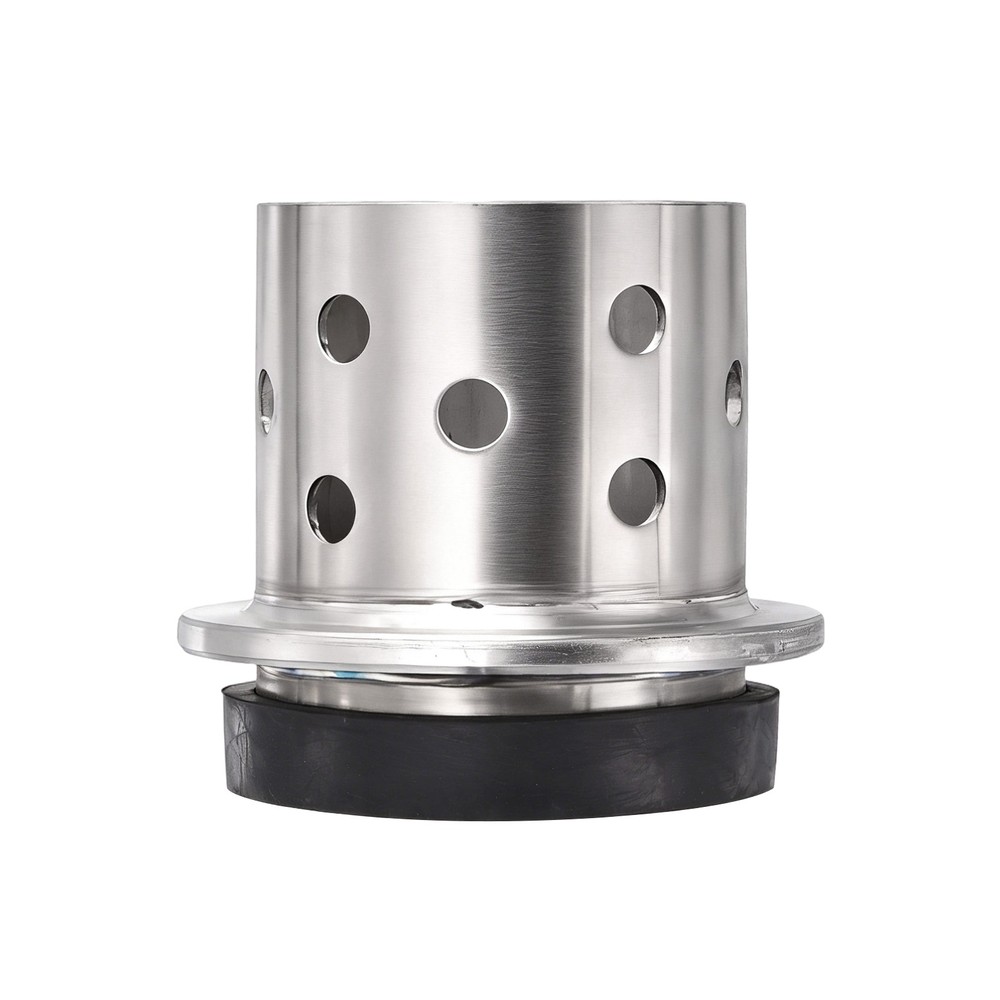 3.5" x 4" Perforated Casting Flask Vacuum Casting Wall Flanged with Base