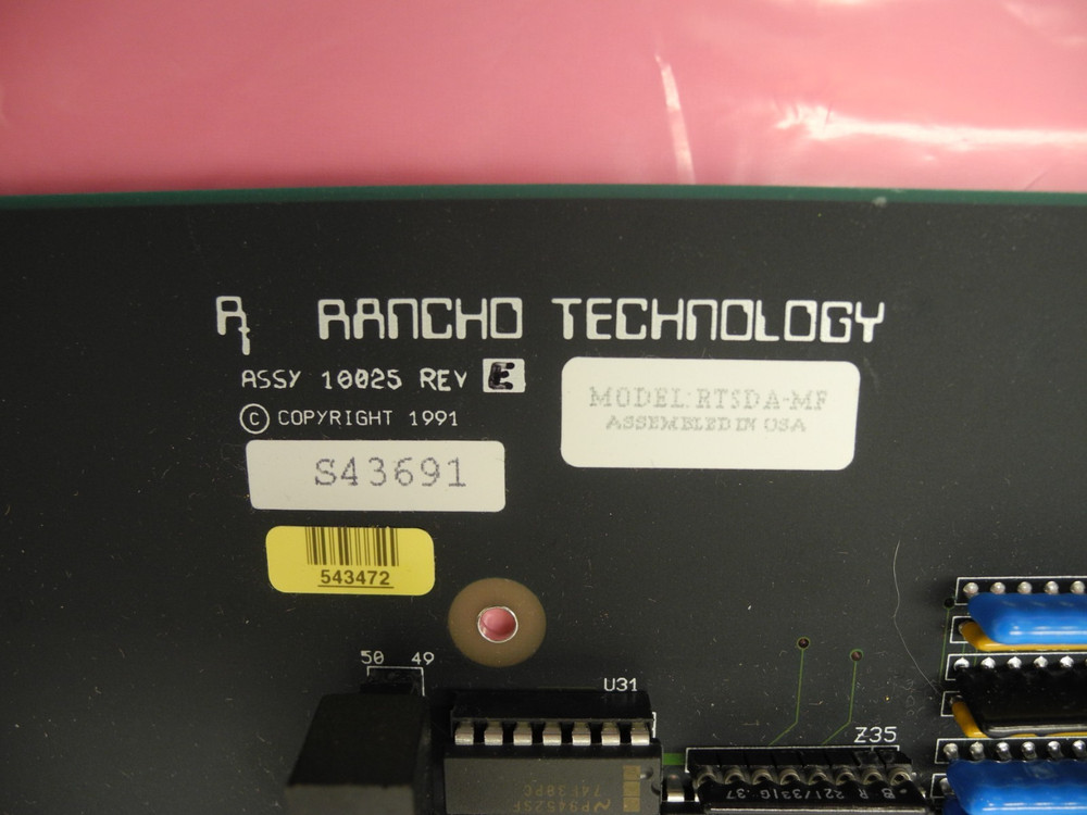 RANCHO TECHNOLOGY RTSDA-MF USCSI SE TO DIFF SCSI TAPE LIBRARY CONTROL MODULE
