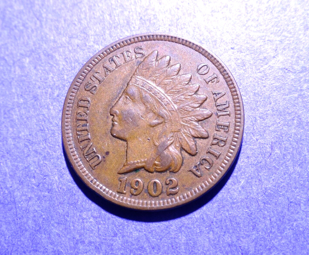 1902 Indian Cent  Ch. XF