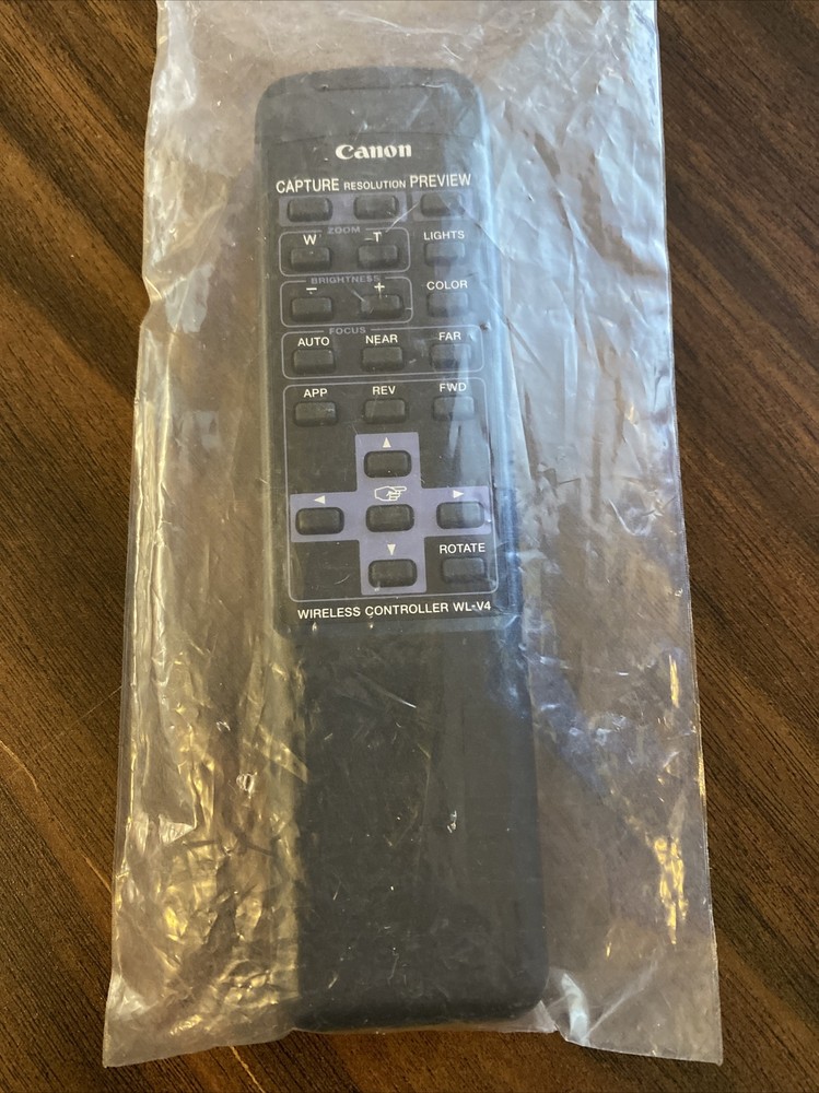 Genuine Original Canon WL-V4 Projector Remote Control OEM Wireless Controller