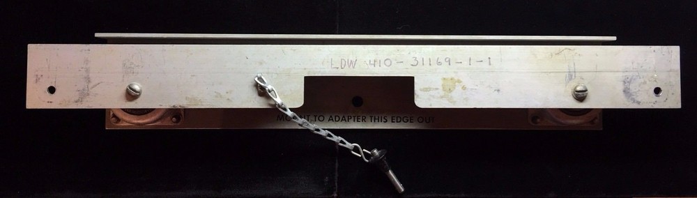 GRUMMAN LDW APOLLO ERA SINGLE MOUNT BRACKET GROUND RADAR UNIT SUPPORT & COA