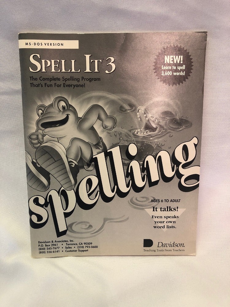 '94 Spell it 3 *User guide only*