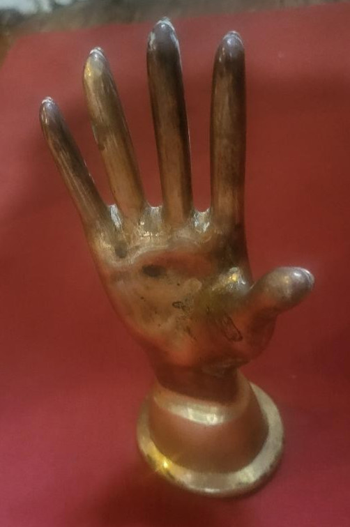 Indian Hand Crafted All Brass Ring Stand