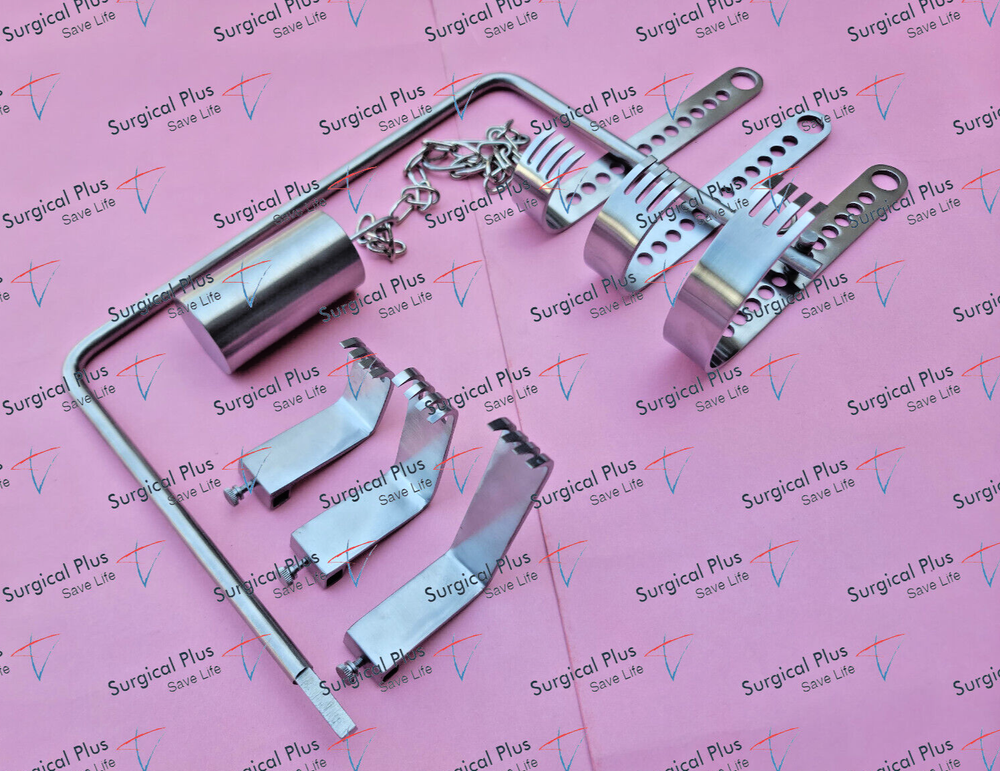 Initial Charnley Incision Retractor Extended Complete Set Hip Surgery Orthopedic