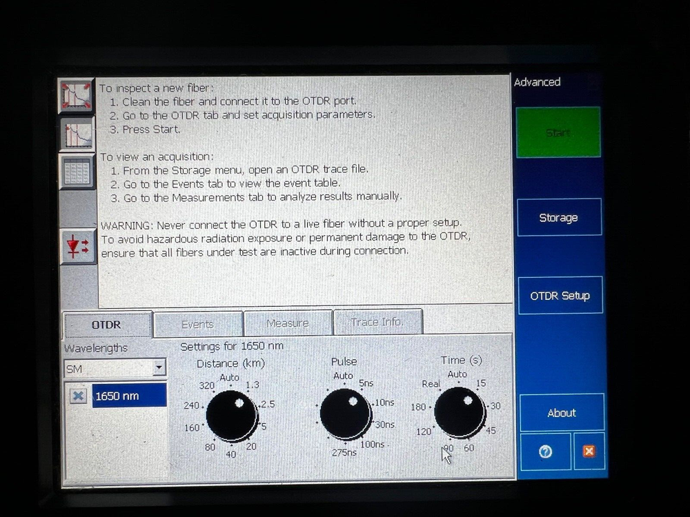Exfo FTB-7400E-8B-EA 1650nm OTDR Module