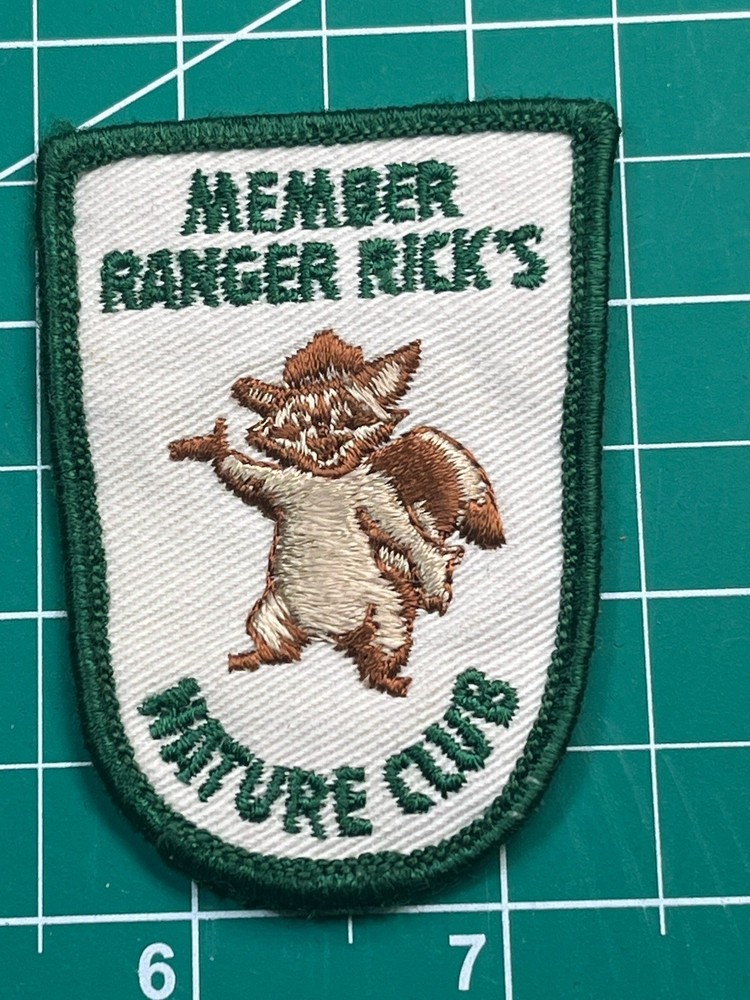 Vintage Ranger Ricks Adventure Club Members Patch