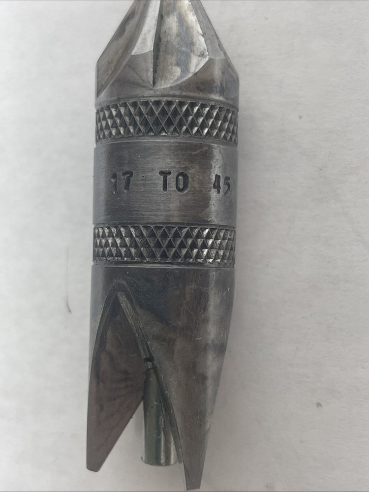 L.E. Wilson Chamfer and Deburring Tool 17 to 45 Caliber- Used