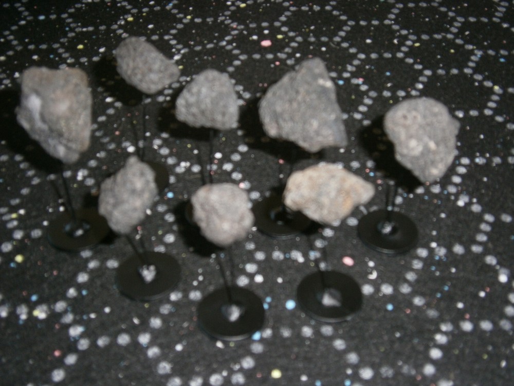 8x Large Asteroids for Attack Wing, X-Wing, Armada, Gothic, & other Space Games